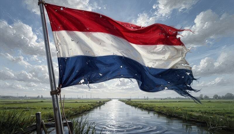 Nederlandse vlag 023