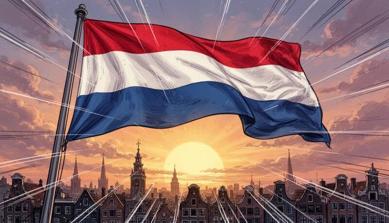 Nederlandse vlag 048