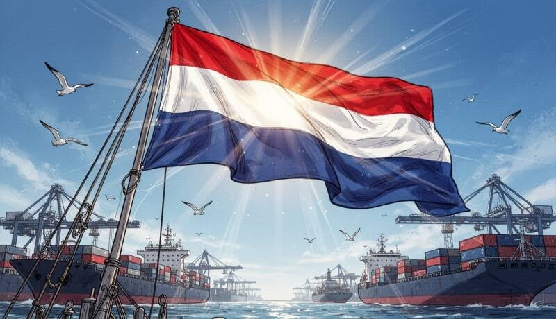 Nederlandse vlag 058