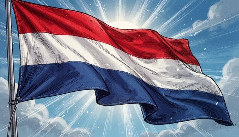 Nederlandse vlag 061