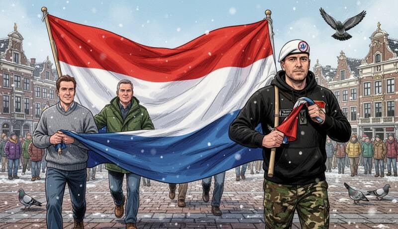 Vlag & mensen 033