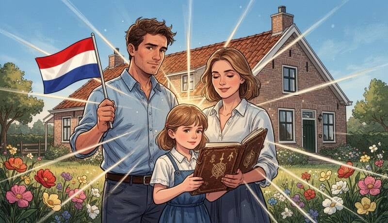 Vlag & mensen 042