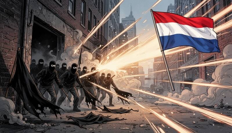 Vlag & mensen 043